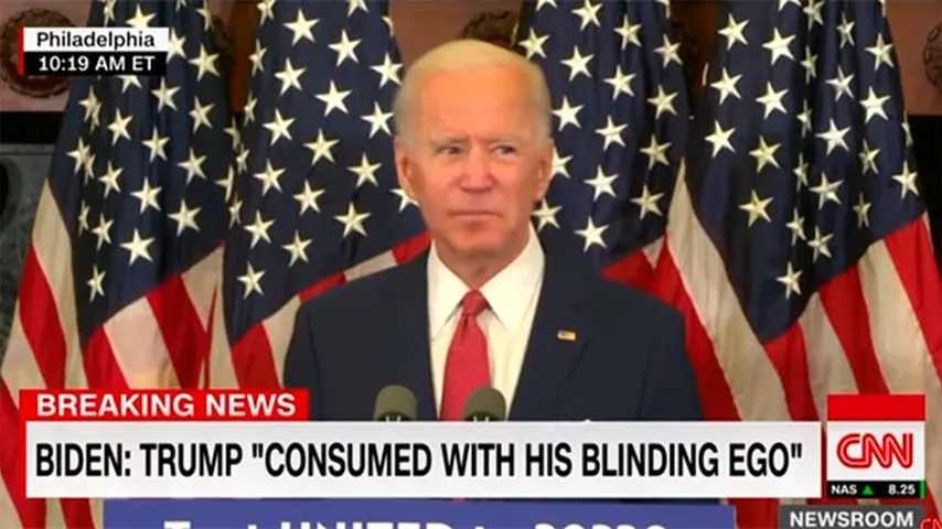 Biden promete cerrar heridas y acusa a Trump de avivar el odio. (Foto: CNN)