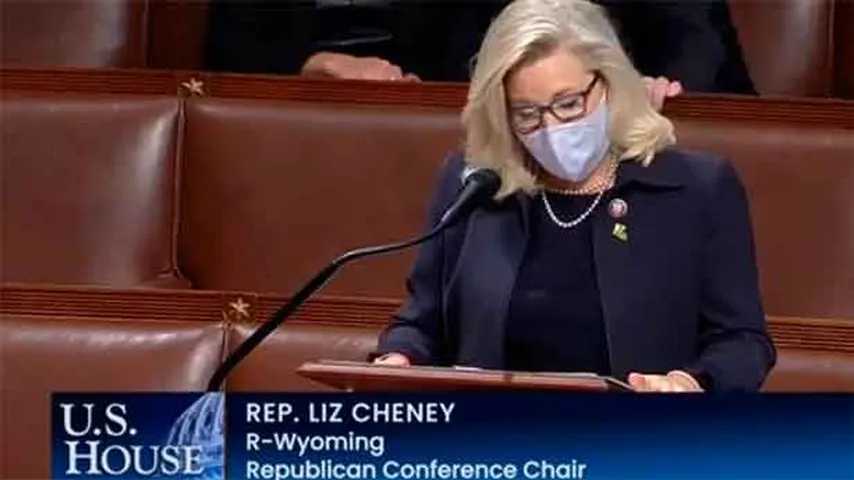 Apoyo mayoritario a la valentía de  Liz Cheney contra la traición de Trump. (Foto: YouYube/LizCheney)