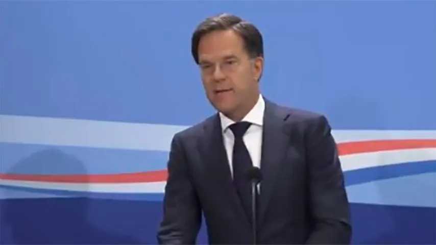 Rutte, el gran protagonista del Consejo Europeo. (Foto: @MinPres)