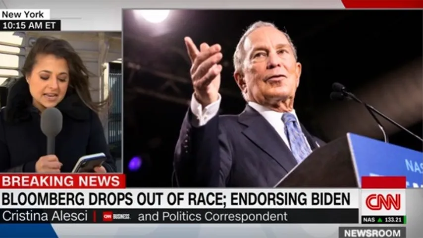 Bloomberg ha puesto fin a su campaña tras su fracaso en el Supermartes. (Foto: CNN)