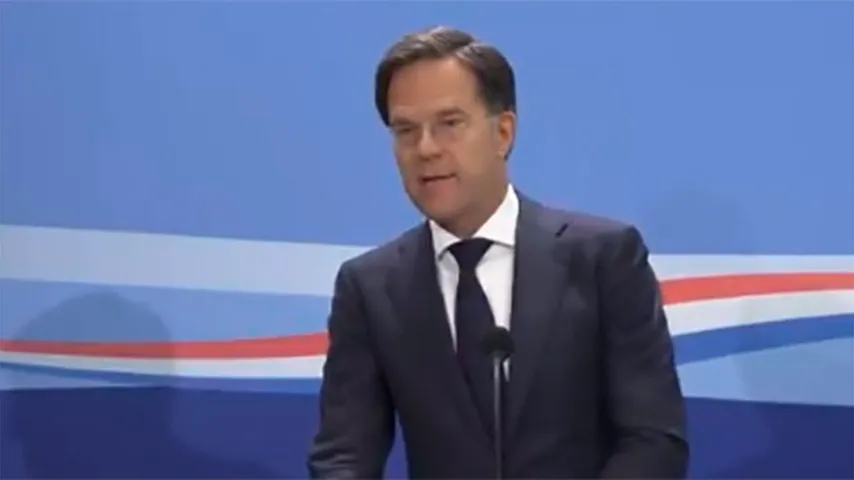 Rutte, el gran protagonista del Consejo Europeo. (Foto: @MinPres)