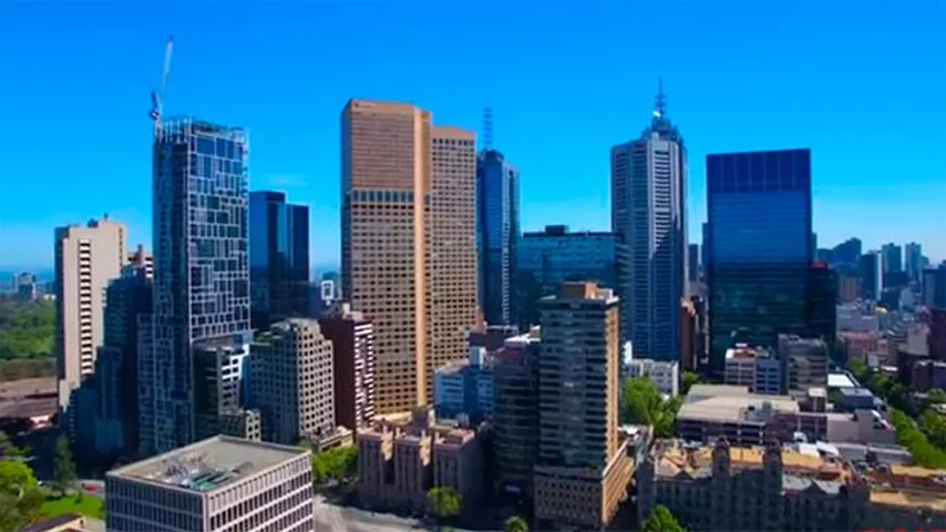 Toque de queda nocturno en Melbourne. la segunda ciudad de Australia. (Foto: YouTube/Drone Snap)