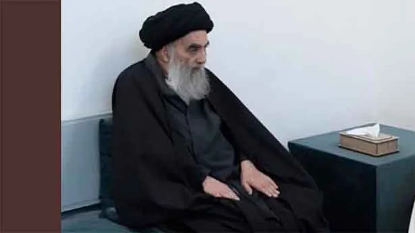 Ali Al Sistani, el guía espiritual de referencia en Irak. (Foto: 24h/RTVE)