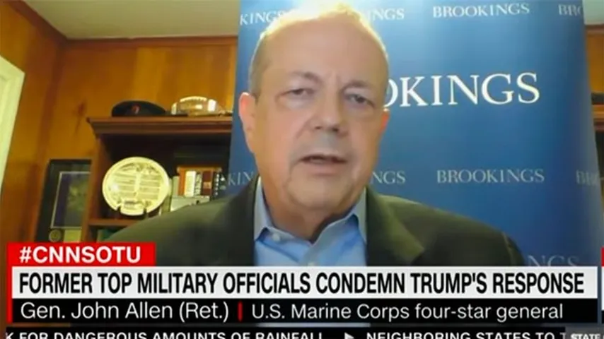 Powell valoró y destacó el rechazo de los jefes militares a Trump. (CNN)