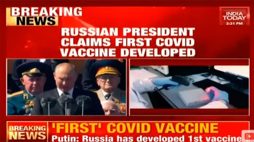 Anuncio sorprendente de Vadimir Putin. (Foto: India Today) )