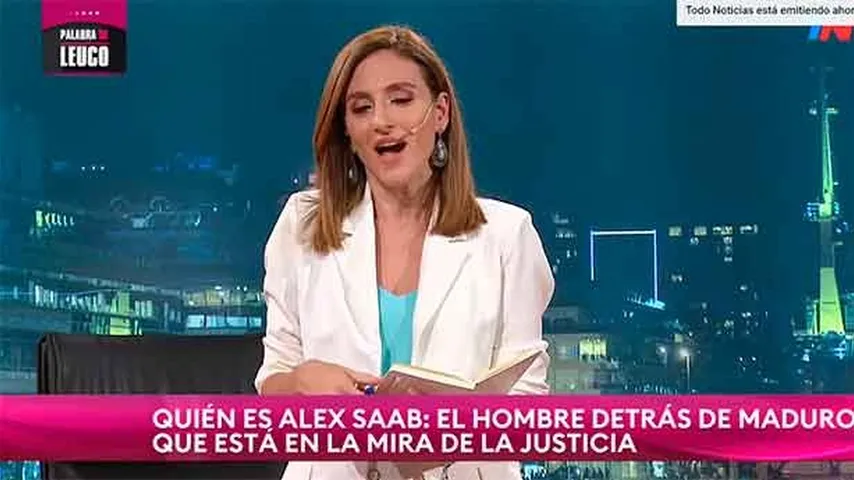 El informe de Carolina Amoroso: quién es Alex Saab, el hombre detrás de Maduro. (Foto: Palabra de Leuco / TN)