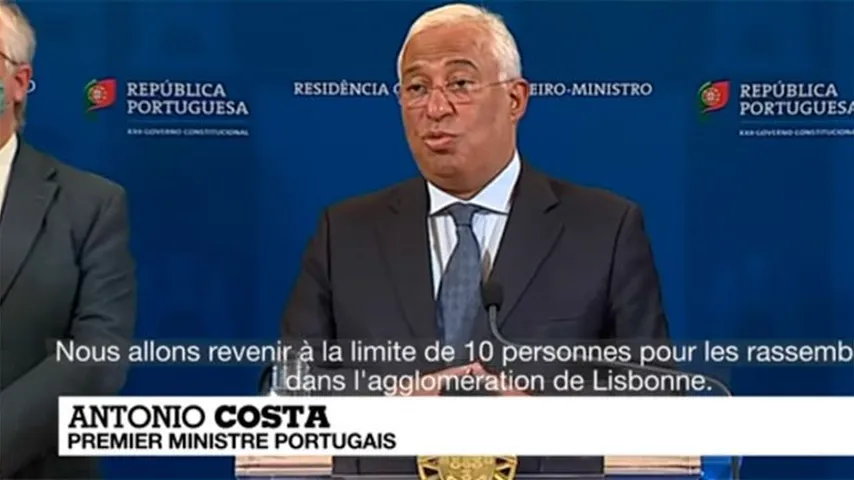 Todas las alarmas activadas en Portugal con situación preocupante en Lisboa. (Foto: FRANCE 24)