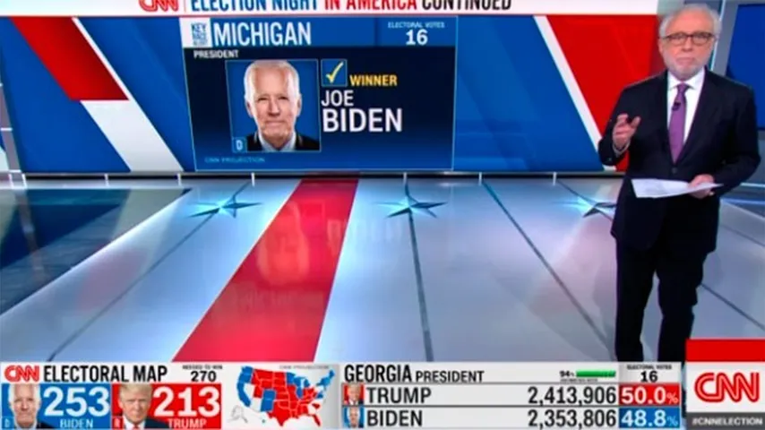 Biden avanza de forma decisiva hacia su victoria. (Foto: CNN)