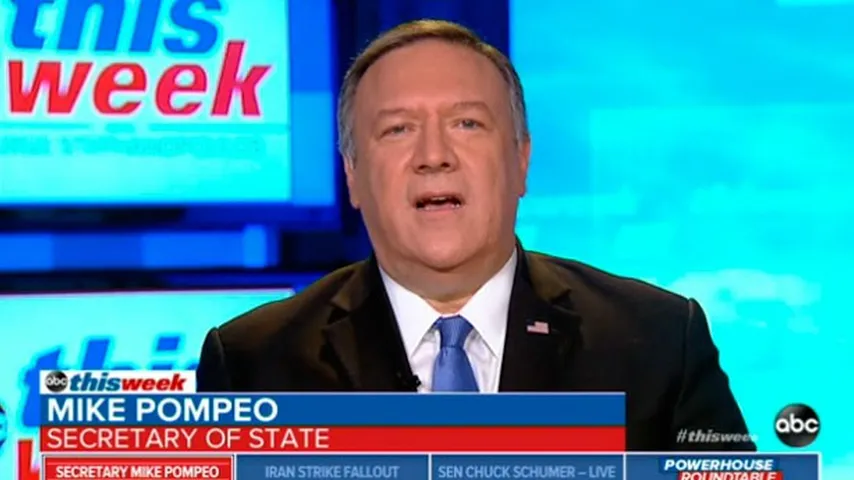 Mike Pompeo confirmó el giro de la estrategia de Estados Unidos. (Foto: ABCnews)