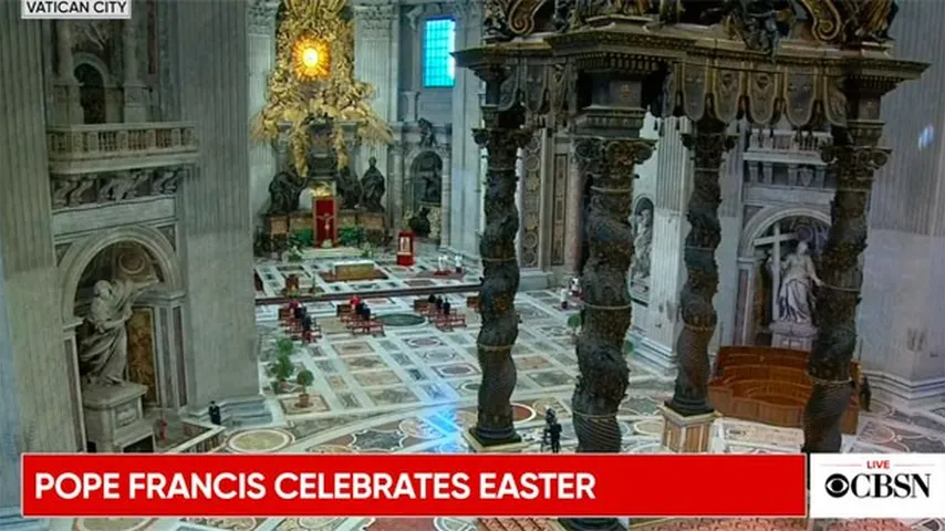 Un impresionante llamamiento desde la soledad. (Foto: CBS)