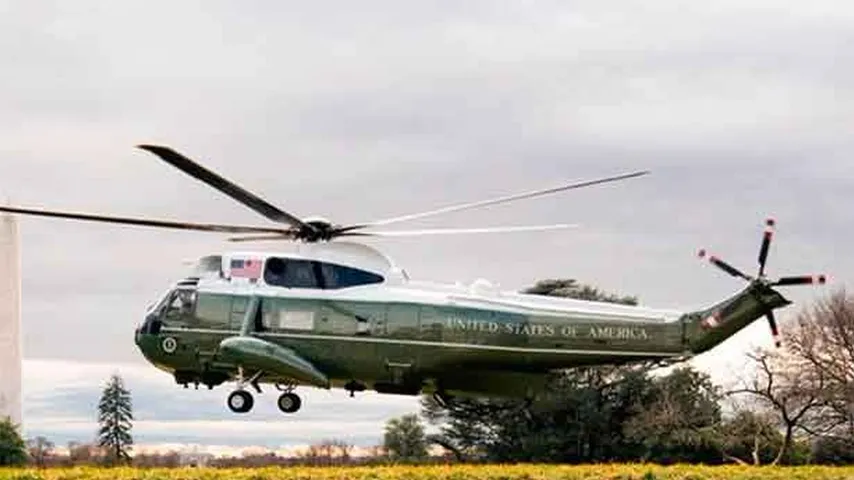 El último vuelo de Trump como presidente de los Estados Unidos. (Foto:  @POTUS)